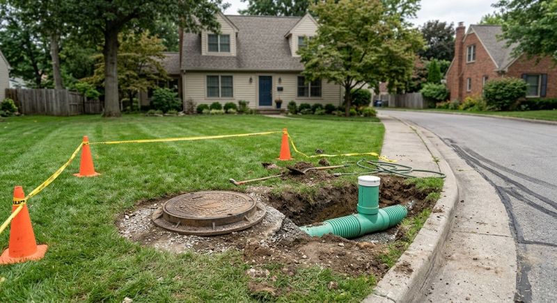 Sewer Lateral Installation in Austin, TX