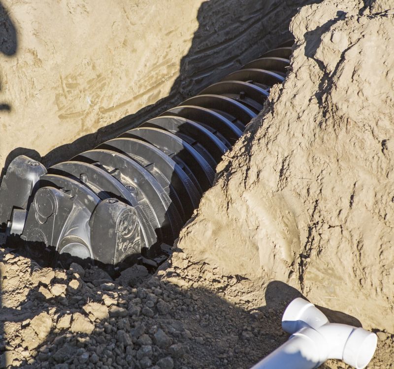 Leach Field Installation in Austin, TX