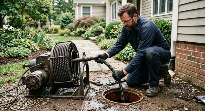 Sewer Line Snaking in Columbus, OH