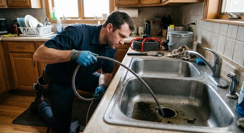 Sink Snaking in Columbus, OH